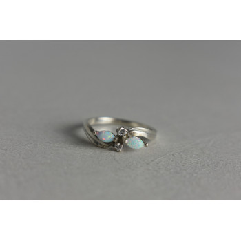 Sky Jewelry Серебряное кольцо 925 проба с Опалом