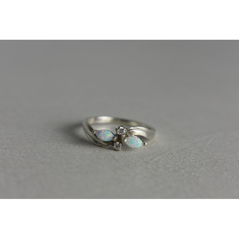 Sky Jewelry Серебряное кольцо 925 проба с Опалом