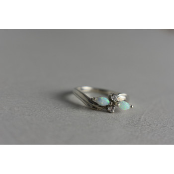 Sky Jewelry Серебряное кольцо 925 проба с Опалом