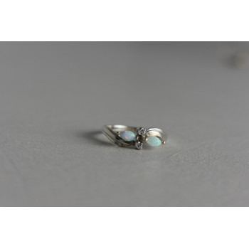 Sky Jewelry Серебряное кольцо 925 проба с Опалом