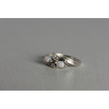 Sky Jewelry Серебряное кольцо 925 проба с Опалом