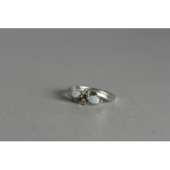 Sky Jewelry Серебряное кольцо 925 проба с Опалом