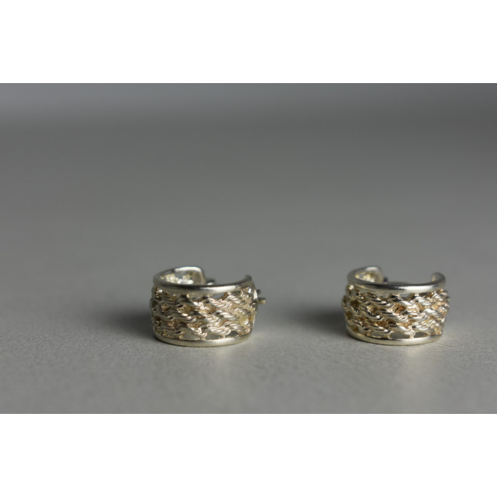 Sky Jewelry Серебряные серьги *АЖУР* 925 проба