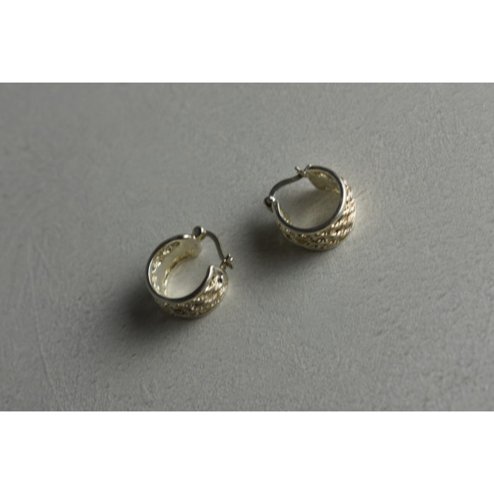 Sky Jewelry Серебряные серьги *АЖУР* 925 проба