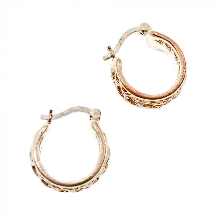 Sky Jewelry Серебряные серьги *АЖУР* 925 проба