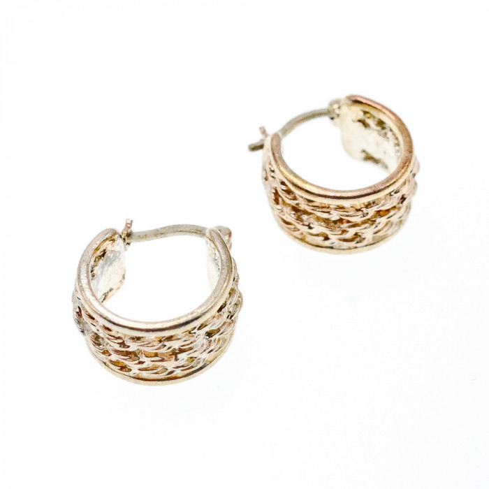 Sky Jewelry Серебряные серьги *АЖУР* 925 проба