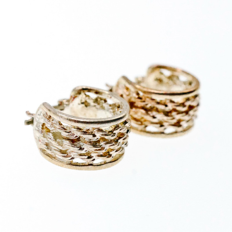 Sky Jewelry Серебряные серьги *АЖУР* 925 проба