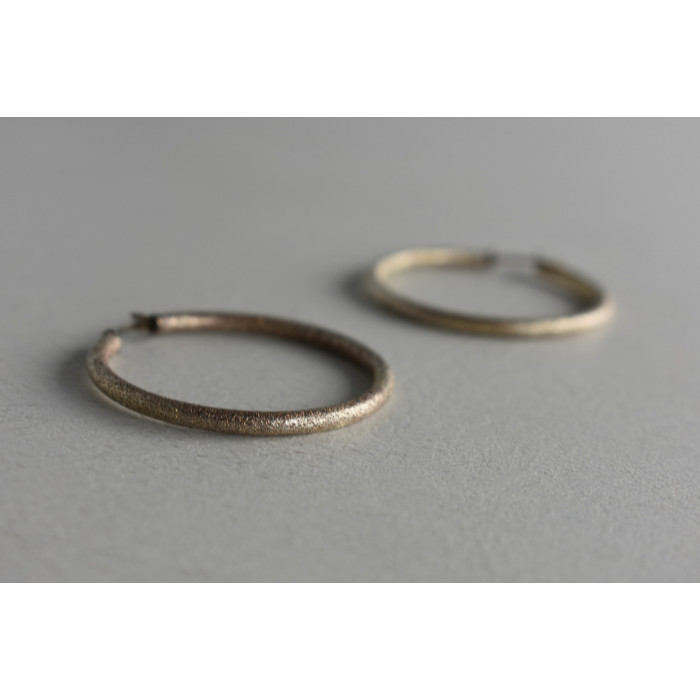 Sky Jewelry Серебряный серьги - кольца 925 проба Italy