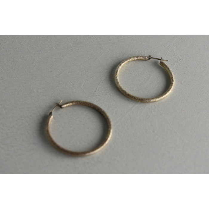 Sky Jewelry Серебряный серьги - кольца 925 проба Italy