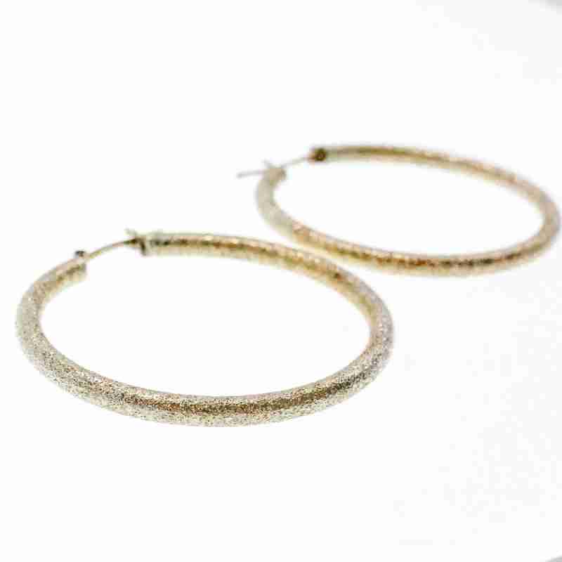 Sky Jewelry Серебряный серьги - кольца 925 проба Italy