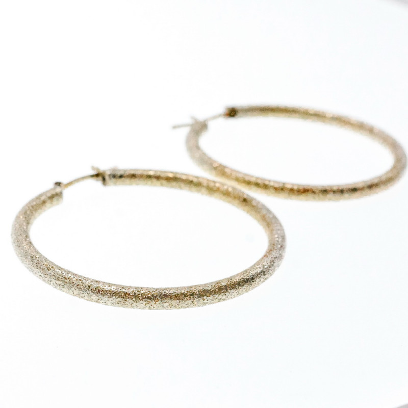 Sky Jewelry Серебряный серьги - кольца 925 проба Italy