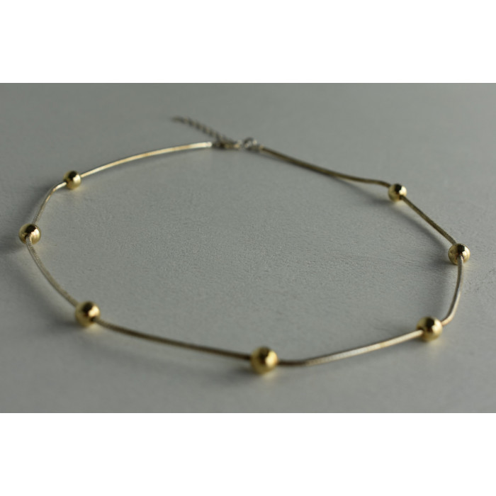 Sky Jewelry Классическое серебряное ожерелье Italy Milor