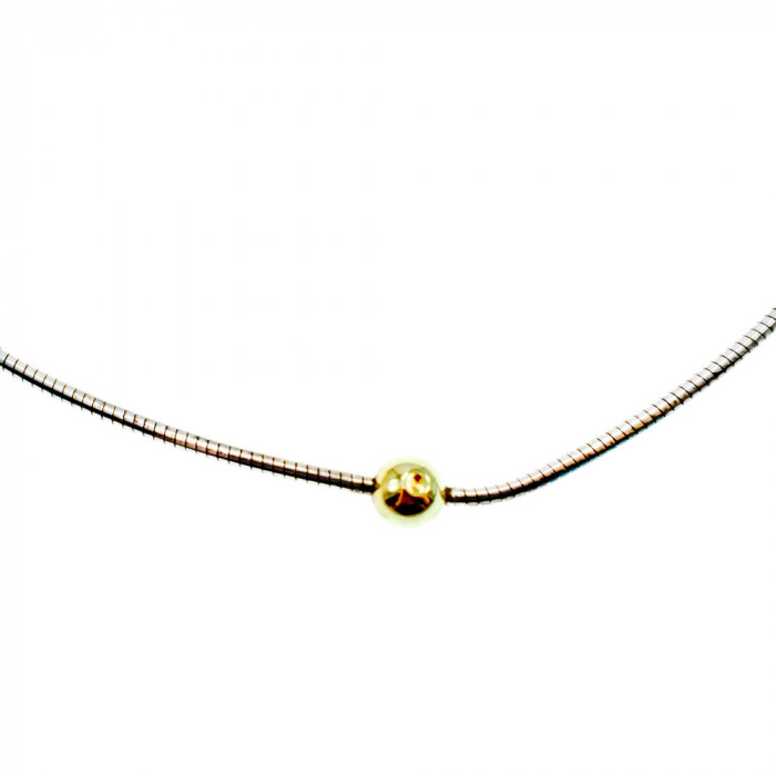 Sky Jewelry Классическое серебряное ожерелье Italy Milor