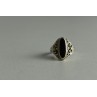 Sky Jewelry Серебряное кольцо с черным Турмалином (Шерл)
