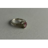 Sky Jewelry Серебряное кольцо с Розовым Рубином 925 проба