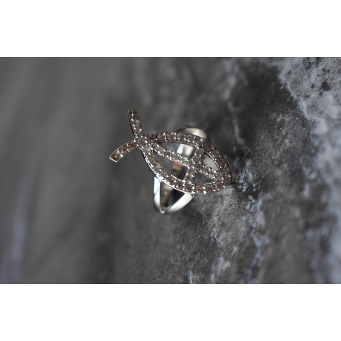 Sky Jewelry Серебряное кольцо 925 пробы с камнями Гошенит ( берилл )