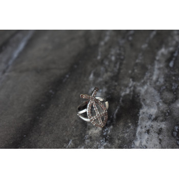 Sky Jewelry Серебряное кольцо 925 пробы с камнями Гошенит ( берилл )