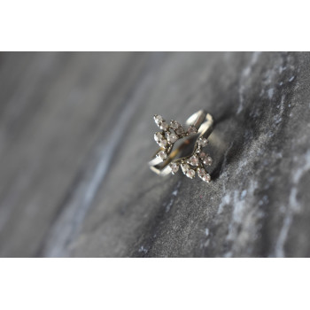 Sky Jewelry Дизайнерское Кольцо с фианитами