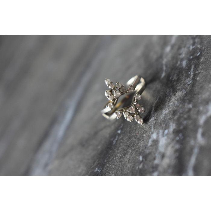 Sky Jewelry Дизайнерское Кольцо с фианитами