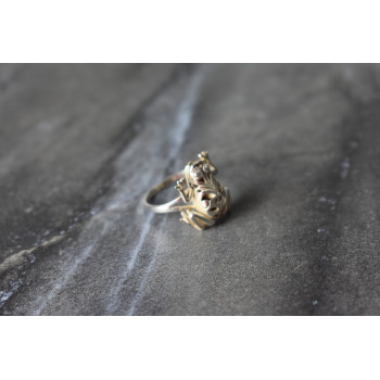 Sky Jewelry Серебряное кольцо *Жабка*