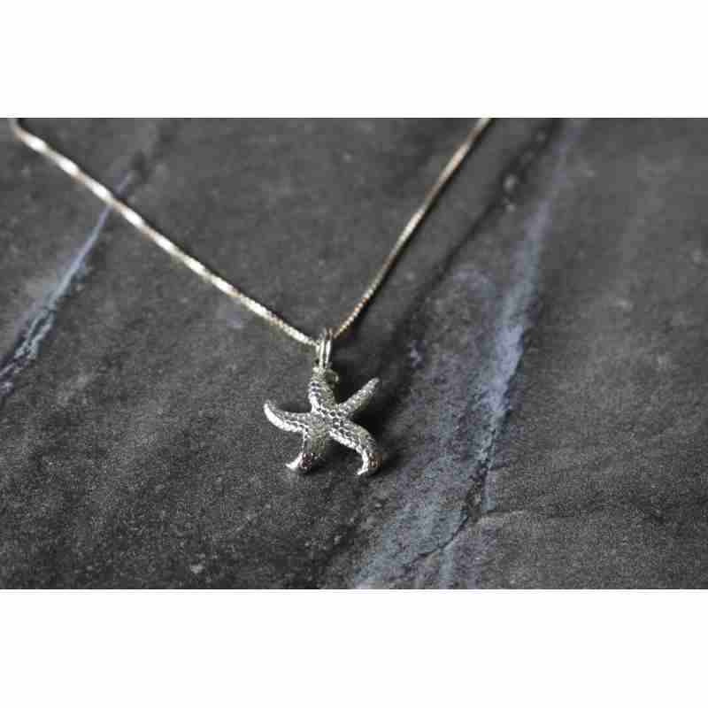 Sky Jewelry Серебряная цепочка с кулоном *Морская Звезда*