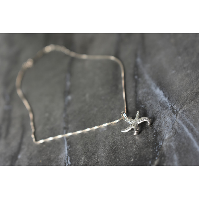 Sky Jewelry Серебряная цепочка с кулоном *Морская Звезда*