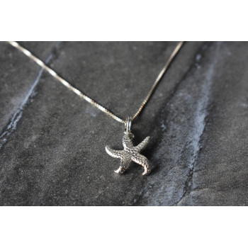 Sky Jewelry Серебряная цепочка с кулоном *Морская Звезда*