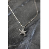 Sky Jewelry Серебряная цепочка с кулоном *Морская Звезда*