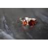 Sky Jewelry Серебряное кольцо 925 пробы с Альмандином