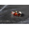 Sky Jewelry Серебряное кольцо 925 пробы с Альмандином