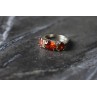 Sky Jewelry Серебряное кольцо 925 пробы с Альмандином