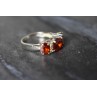 Sky Jewelry Серебряное кольцо 925 пробы с Альмандином