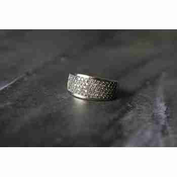 Sky Jewelry Серебряное кольцо с фианитами