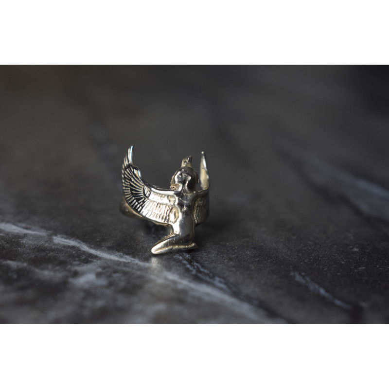 Sky Jewelry Серебряное кольцо *Девушка-Ангел