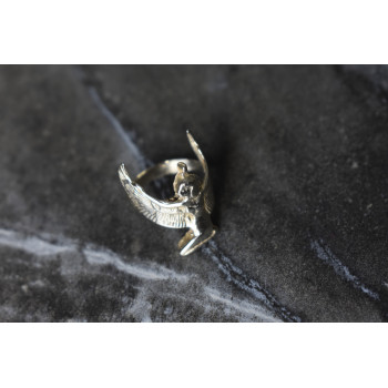 Sky Jewelry Серебряное кольцо *Девушка-Ангел