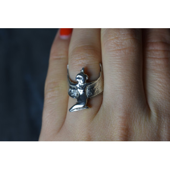 Sky Jewelry Серебряное кольцо *Девушка-Ангел