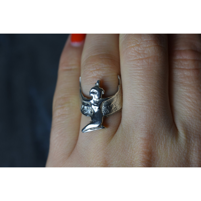 Sky Jewelry Серебряное кольцо *Девушка-Ангел